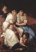 Francesco Hayez Family Portrait oil painting artist